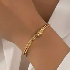 Bracelet jonc noeud
