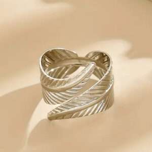 Bague feuilles