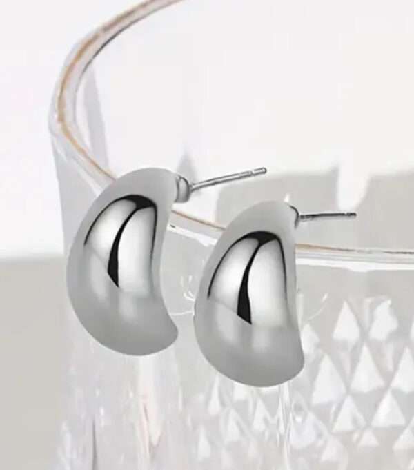 Boucles d'oreilles ovales – Image 2