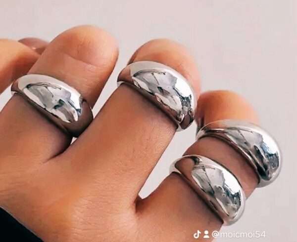 Bague jonc large