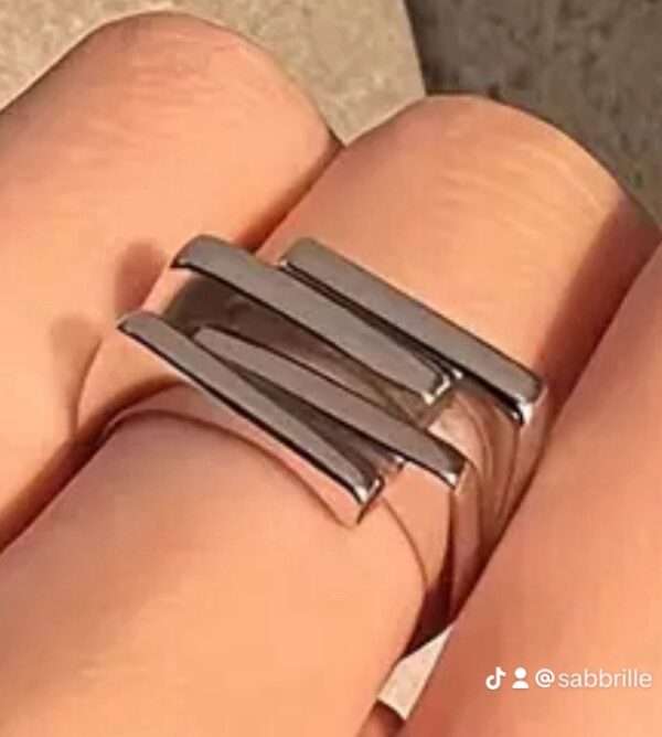 Bague multicouches