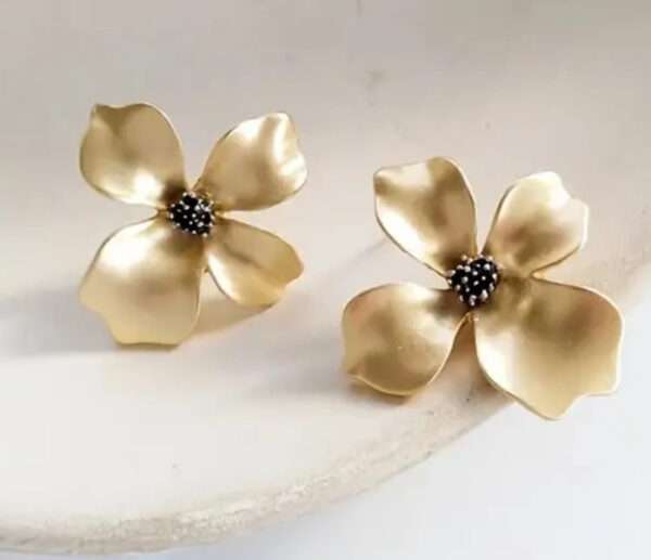 Boucles d'oreilles fleur