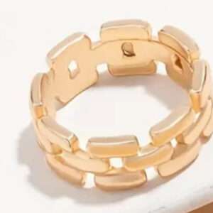 Bague maillons