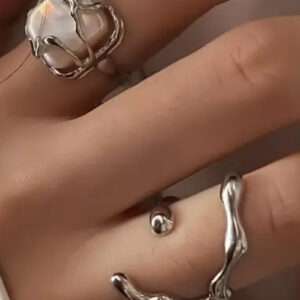 Bague ouverte en C