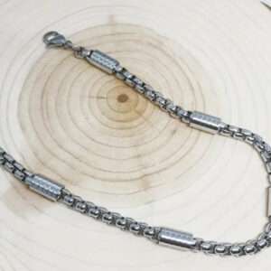 Bracelet maille carré