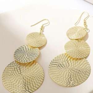 Boucles d'oreilles disques