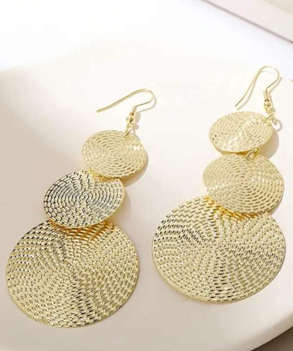 Boucles d'oreilles disques