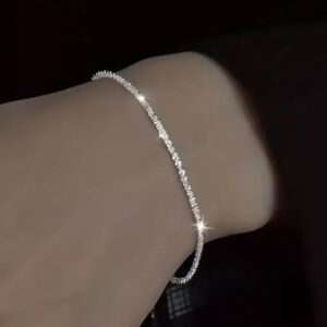 Bracelet fin brillant