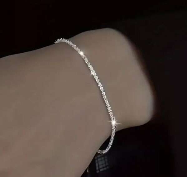Bracelet fin brillant