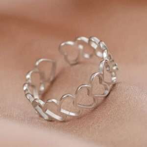 Bague tour petit coeur