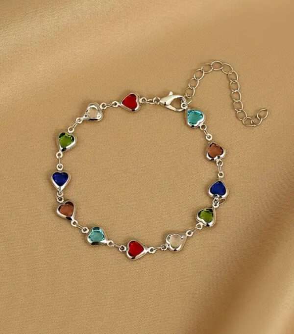 Bracelet cœur couleur – Image 2