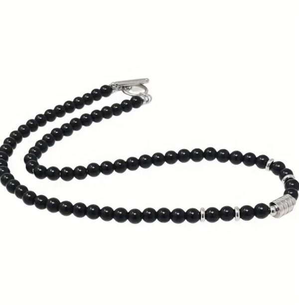 Collier perles verres