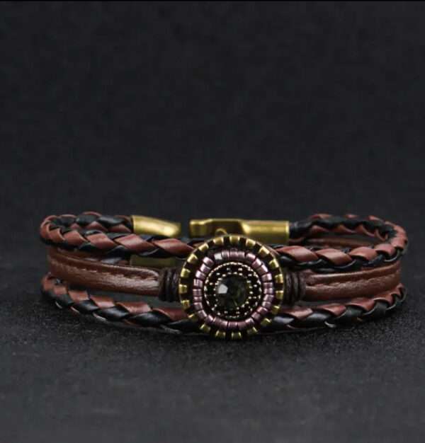Bracelet 3 couches bicolore