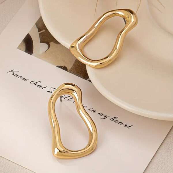 Boucles d'oreilles géométrique