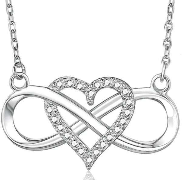Collier infini cœur – Image 2