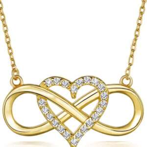 Collier infini cœur