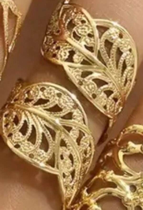Bague longues feuilles