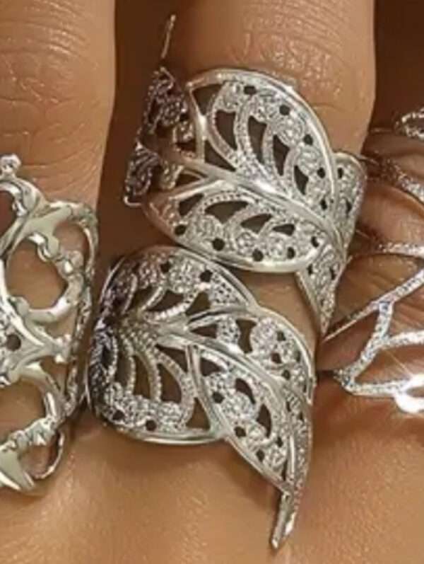 Bague longues feuilles – Image 2
