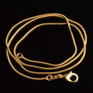 Collier maille ronde