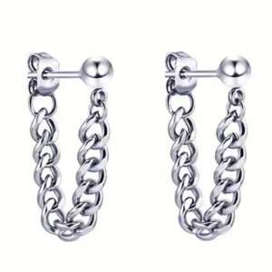 Boucles d'oreilles chainette