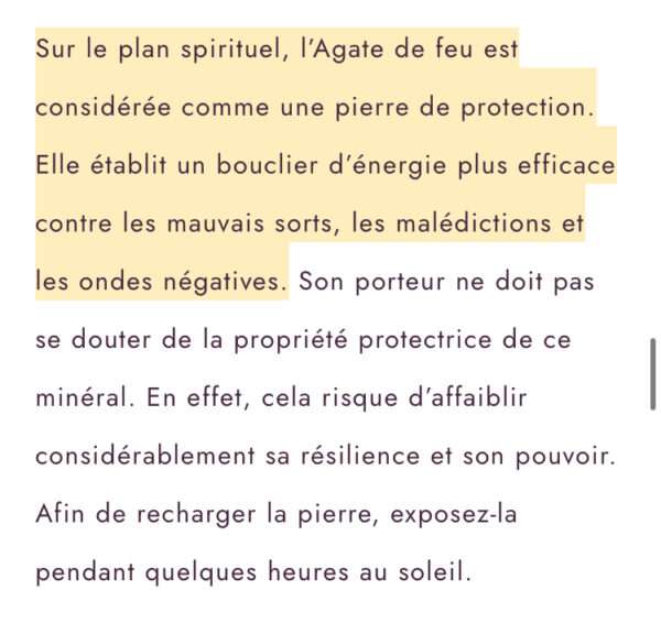Bracelet en pierre de flamme – Image 6