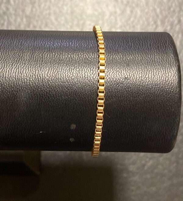 Bracelet maille carré
