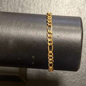 Bracelet gourmette 3 et 1