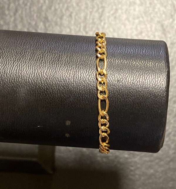 Bracelet gourmette 3 et 1