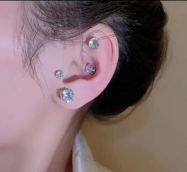 Boucle d'oreilles aimanté