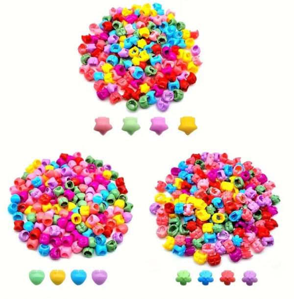 50 Mini clip a cheveux Etoile